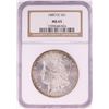 Image 1 : 1885-CC $1 Morgan Silver Dollar Coin NGC MS65