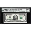 Image 1 : 1995 $2 Federal Reserve Note PMG Superb Gem Uncirculated 67EPQ Courtesy Autograph