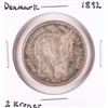 Image 1 : 1892 Denmark 2 Kroner Silver Coin