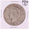 Image 1 : 1934-S $1 Peace Silver Dollar Coin