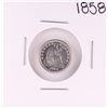 Image 1 : 1858 Seated Liberty Half Dime Coin