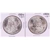 Image 1 : Lot of (2) 1884-O $1 Morgan Silver Dollar Coins