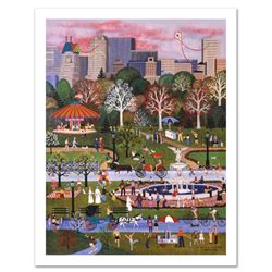 Jane Wooster Scott "Springtime in Central Park" Limited Edition Lithograph