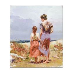 Pino (1939-2010) "Summer Afternoon" Limited Edition Giclee on Canvas