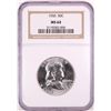 Image 1 : 1950 Franklin Half Dollar Coin NGC MS64