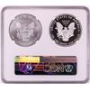 Image 2 : 2016 $1 American Silver Eagle Coin Set NGC MS69/PF69 Ultra Cameo