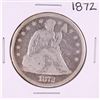 Image 1 : 1872 $1 Seated Liberty Silver Dollar Coin