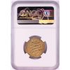 Image 2 : AH451-492 Ghaznavid Dinar A-1637 Ibrahim Gold Coin NGC Genuine