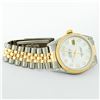 Image 4 : Rolex Men's Two Tone Steel & Gold MOP Diamond 36MM Datejust Wristwatch