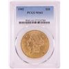 Image 1 : 1902 $20 Liberty Head Double Eagle Gold Coin PCGS MS61