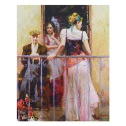 Pino (1939-2010)  Family Time  Limited Edition Giclee on Canvas