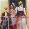 Image 2 : Pino (1939-2010) "Family Time" Limited Edition Giclee on Canvas