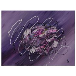 George Marlowe "Purple Haze" Original Acrylic On Canvas