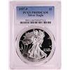 Image 1 : 1997-P $1 Proof American Silver Eagle Coin PCGS PR69DCAM