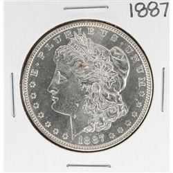 1887 $1 Morgan Silver Dollar Coin