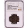 Image 1 : 1796 S-91 Liberty Cap Large Cent Coin NGC VG Details
