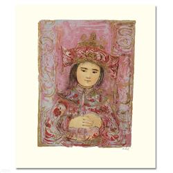 Edna Hibel (1917-2014) "Child of the East" Limited Edition Lithograph