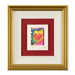 Peter Max "Heart Series I" Limited Edition Lithograph on Paper