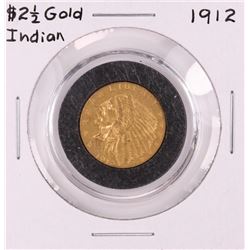 1912 $2 1/2 Indian Head Quarter Eagle Gold Coin