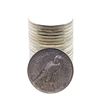 Image 2 : Roll of (20) Brilliant Uncirculated 1922 $1 Peace Silver Dollar Coins