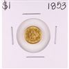 Image 1 : 1853-O $1 Liberty Head Gold Dollar Coin