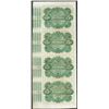 Image 2 : Uncut Sheet of (4) State of Louisiana Baby Bond Obsolete Notes