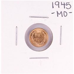 1945 Mexico Dos Pesos Gold Coin