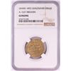 Image 1 : AH451-492 Ghaznavid Dinar A-1637 Ibrahim Gold Coin NGC Genuine