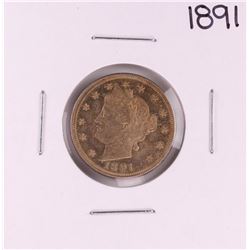 1891 Proof Liberty V Nickel Coin