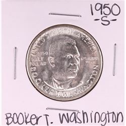 1950-S Booker T. Washington Memorial Half Dollar Coin