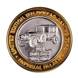 .999 Silver Imperial Palace Hotel & Casino Las Vegas $10 Limited Edition Gaming Token