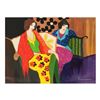 Image 1 : Itzchak Tarkay (1935-2012) Untitled Original Acrylic On Canvas