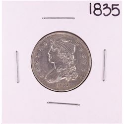 1835 Capped Bust Quarter Coin