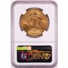 Image 2 : 1908 No Motto $20 St. Gaudens Double Eagle Gold Coin NGC MS63