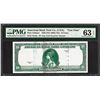 Image 1 : 1929 10 Unit American Bank Note Co. "Test Note" PMG Choice Uncirculated 63EPQ