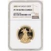 Image 1 : 2005-W $25 American Gold Eagle Coin NGC PF70 Ultra Cameo