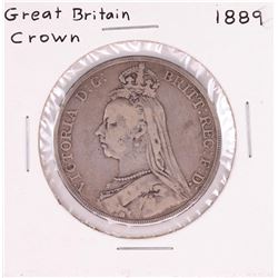 1889 Great Britain Crown Silver Coin