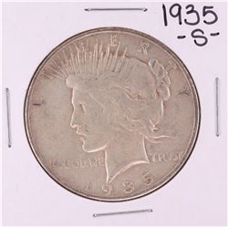 1935-S $1 Peace Silver Dollar Coin