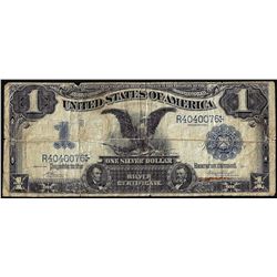 1899 $1 Black Eagle Silver Certificate Note
