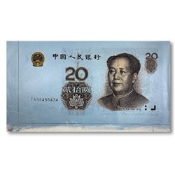 Steve Kaufman (1960-2010) "Chinese Money" Limited Edition Mixed Media On Canvas