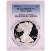 Image 1 : 1995-P $1 Proof American Silver Eagle Coin PCGS PR69DCAM