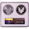 Image 2 : 2011 $1 American Silver Eagle Coin Set NGC MS69/PF69 Ultra Cameo