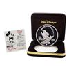 Image 1 : Rarities Mint 1987 First Edition Mickey's Holiday Treasures 5oz Silver Round with COA