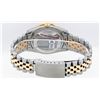 Image 5 : Rolex Men's Two Tone Steel & Gold Blue Vignette String Diamond Datejust Wristwatch
