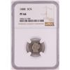 Image 1 : 1888 Proof Three Cent Nickel Coin NGC PF66