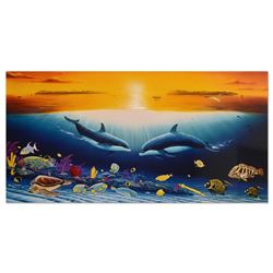 Wyland "Florida's Paradise" Limited Edition Cibachrome On Board