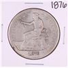 Image 1 : 1876 $1 Trade Silver Dollar Coin