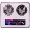 Image 2 : 2000 $1 American Silver Eagle Coin Set NGC MS69/PF69 Ultra Cameo