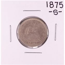 1875-S Twenty Cent Piece Coin