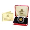 Image 2 : 1987 Proof Isle of Man 1/10 oz Gold Coin w/ Box & COA